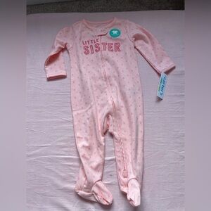 Child of Mine Pink 'Little Sister' Footie